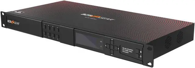 Alt view image 7 of 7 - BZBGEAR 4x4 4K UHD Seamless HDMI Matrix Switcher/Video Wall Processor/MultiViewer Over Cat5e/6/7 Kit with 4 Receivers