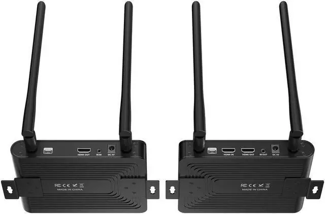 Alt view image 6 of 7 - BZBGEAR 4K 60Hz UHD HDMI 2.0 Wireless Extender Kit with IR up to 164ft