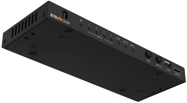 Alt view image 6 of 7 - BZBGEAR 4x1 8K UHD HDMI 2.1 Switcher with Audio De-Embedding (8K60/4K120Hz 4:4:4 VRR/FVA/ALLM Support)