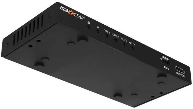Alt view image 6 of 7 - BZBGEAR 1x4 8K UHD HDMI 2.1 Splitter with Auto Downscaling (8K60/4K120 and VRR/ALLM/QMS/QFT/SBTM Support)