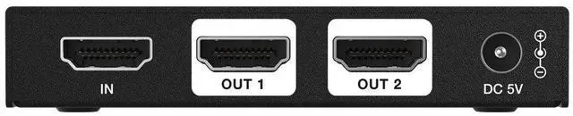 Alt view image 4 of 7 - BZBGEAR 1x2 8K UHD HDMI 2.1 Splitter with Auto Downscaling (8K60/4K120 and VRR/ALLM/QMS/QFT/SBTM Support)