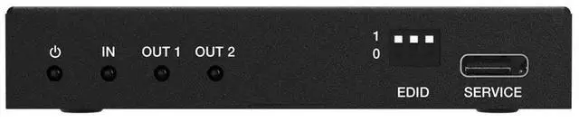 Alt view image 5 of 7 - BZBGEAR 1x2 8K UHD HDMI 2.1 Splitter with Auto Downscaling (8K60/4K120 and VRR/ALLM/QMS/QFT/SBTM Support)