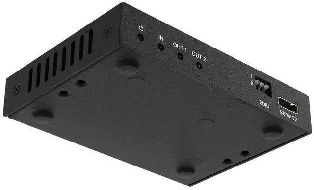 Alt view image 6 of 7 - BZBGEAR 1x2 8K UHD HDMI 2.1 Splitter with Auto Downscaling (8K60/4K120 and VRR/ALLM/QMS/QFT/SBTM Support)