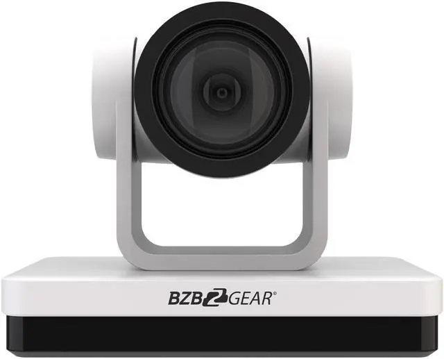 Main image of BZBGEAR Universal 1080P FHD PTZ 12X HDMI/SDI/USB 3.0/RS-232/485 Live Streaming Camera (White)