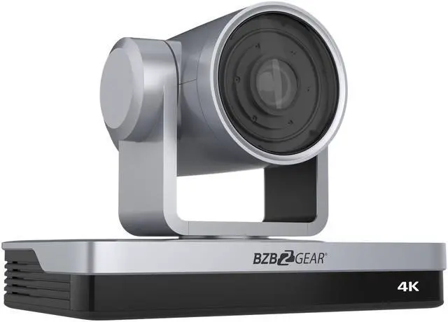 Alt view image 3 of 8 - BZBGEAR 12X PTZ 4K UHD HDMI/USB 3.0 Live Streaming Camera Series with Sony CMOS (Gray)