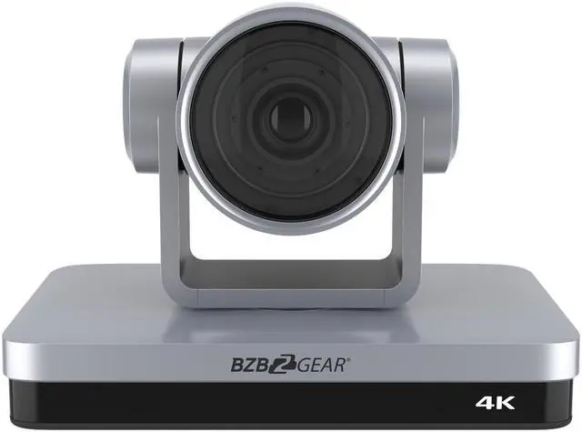 Alt view image 4 of 8 - BZBGEAR 12X PTZ 4K UHD HDMI/USB 3.0 Live Streaming Camera Series with Sony CMOS (Gray)