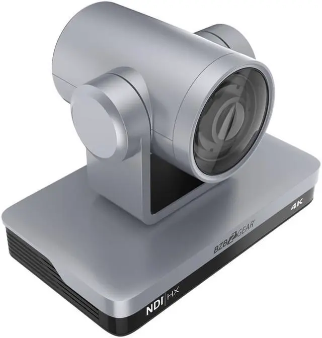 Alt view image 5 of 8 - BZBGEAR 12X PTZ 4K NDI HDMI/USB 3.0 Live Streaming Camera Series with Sony CMOS (Silver)