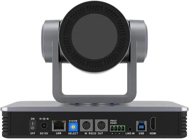 Alt view image 2 of 8 - BZBGEAR 12X PTZ 4K UHD HDMI/USB 3.0 Live Streaming Camera Series with Sony CMOS (Gray)