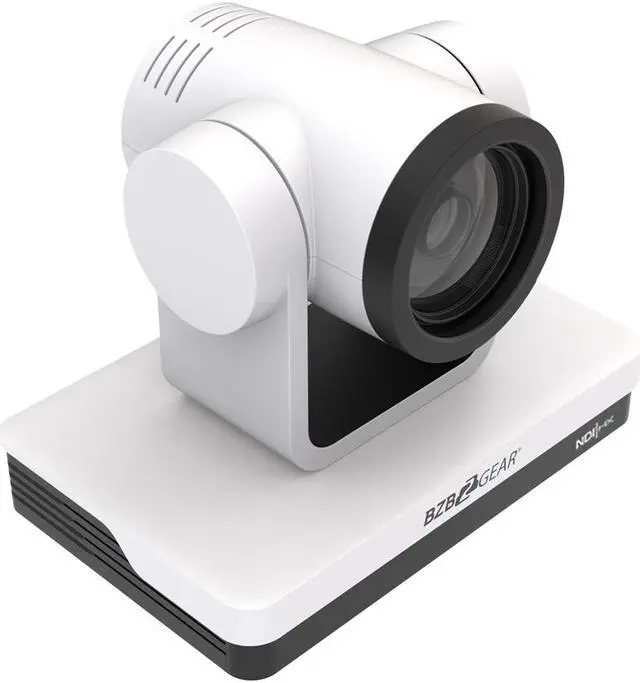 Alt view image 7 of 7 - BZBGEAR Universal 1080P FHD PTZ 12X NDI/HDMI/SDI/USB 3.0 RS232/485 Live Streaming Camera (White)