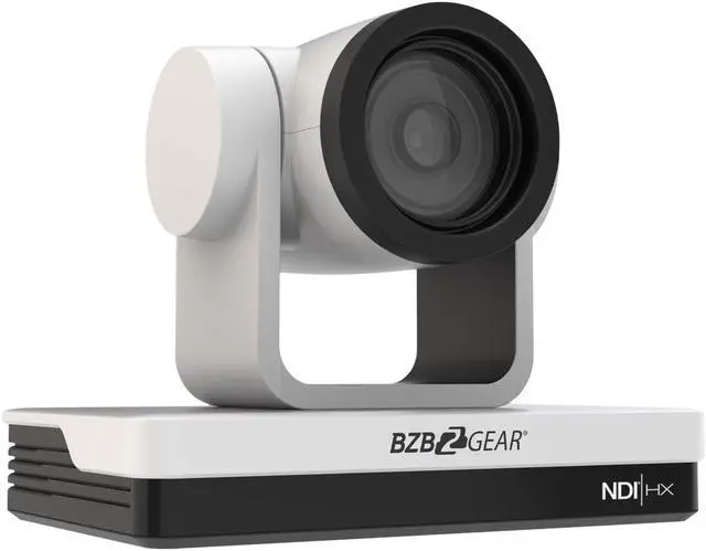 Alt view image 6 of 7 - BZBGEAR Universal 1080P FHD PTZ 20X NDI/HDMI/SDI/USB 3.0 RS232/485 Live Streaming Camera (White)