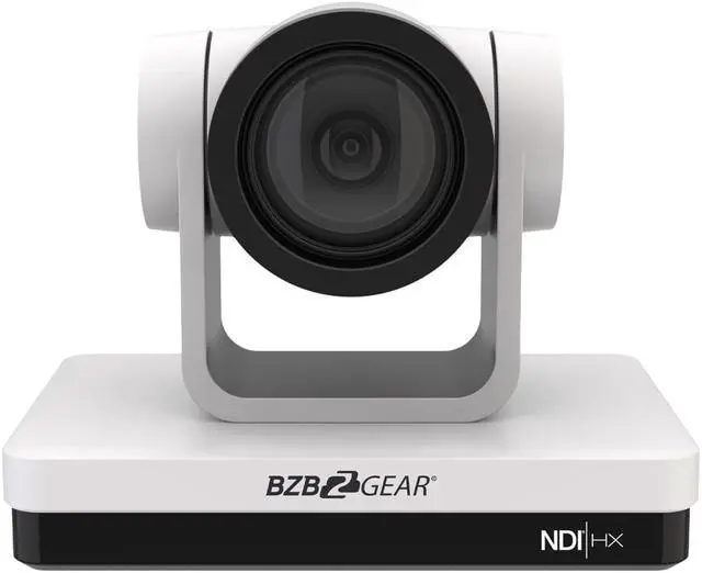 Alt view image 2 of 7 - BZBGEAR Universal 1080P FHD PTZ 20X NDI/HDMI/SDI/USB 3.0 RS232/485 Live Streaming Camera (White)