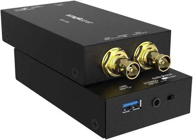 Alt view image 2 of 7 - BZBGEAR USB 3.0 1080P FHD 3G-SDI Capture Card with Scaler and Audio