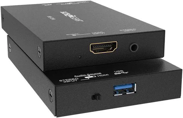 Alt view image 3 of 7 - BZBGEAR USB 3.0 1080P FHD HDMI Video Capture Card with Scaler and Audio