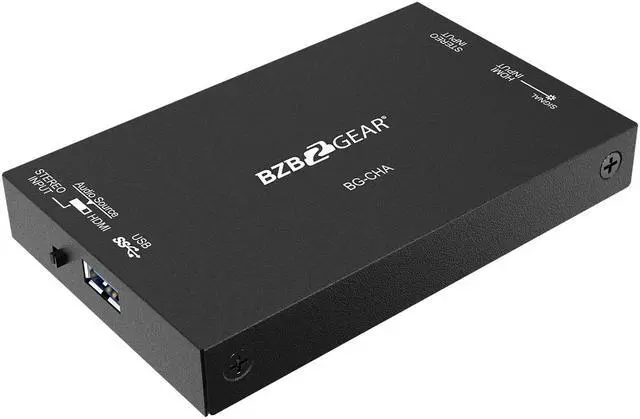 Alt view image 2 of 7 - BZBGEAR USB 3.0 1080P FHD HDMI Video Capture Card with Scaler and Audio