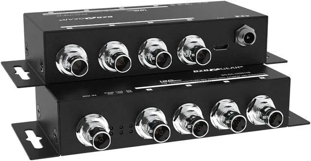Alt view image 7 of 7 - BZBGEAR 4K UHD 12G-SDI 1x8 Splitter/Distribution Amplifier