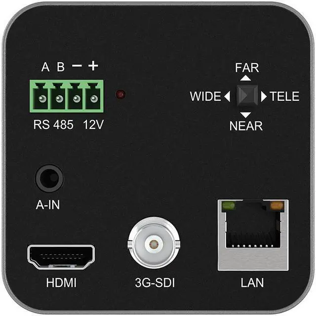Alt view image 4 of 7 - BZBGEAR 1080P FHD 20X HDMI/SDI/IP Streaming Box Camera with Audio