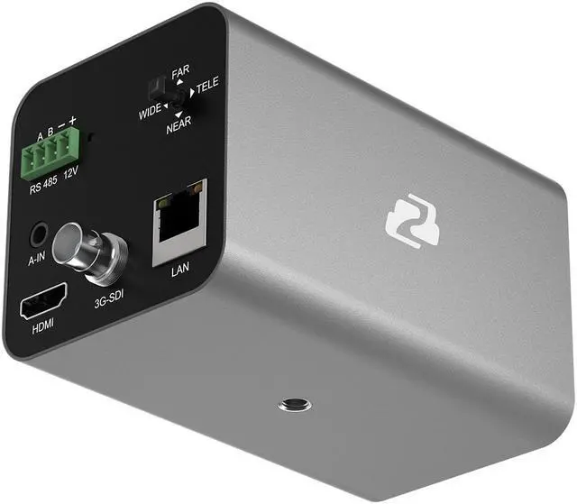 Alt view image 3 of 7 - BZBGEAR 1080P FHD 20X HDMI/SDI/IP Streaming Box Camera with Audio