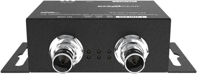 Alt view image 5 of 7 - BZBGEAR 4K UHD 12G-SDI 1x2 Splitter/Distribution Amplifier