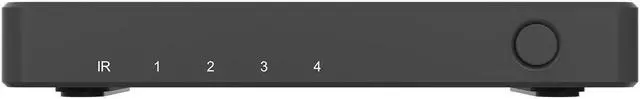 Alt view image 3 of 7 - BZBGEAR 4x1 4K UHD Ultra Slim HDMI Switcher with IR Remote Control