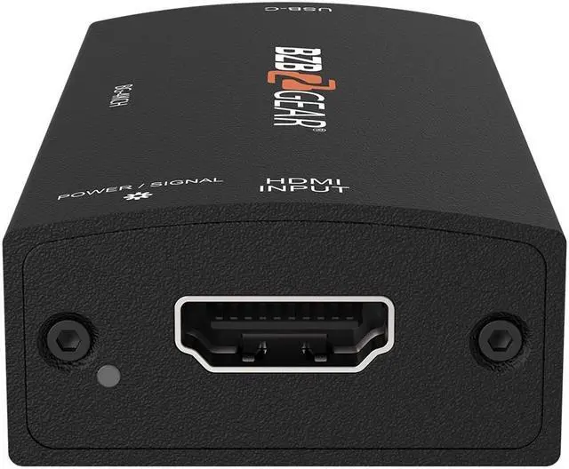 Main image of BZBGEAR USB-C 4K UHD HDMI Video Capture Box with Scaler