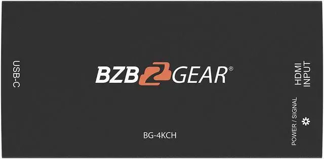 Alt view image 2 of 14 - BZBGEAR USB-C 4K UHD HDMI Video Capture Box with Scaler
