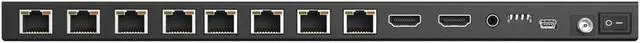 Alt view image 5 of 7 - BZBGEAR 1x8 1080P/4K30 HDMI Splitter/Distribution Amplifier Kit with 8 Receivers up to 230ft over Category Cable
