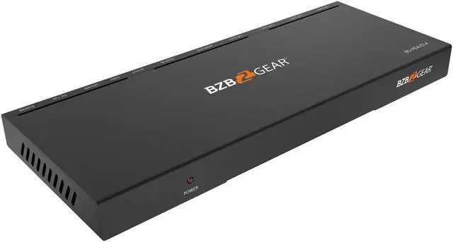 Alt view image 6 of 7 - BZBGEAR 1x4 1080P/4K30 HDMI Splitter/Distribution Amplifier Kit with 4 Receivers up to 230ft over Category Cable