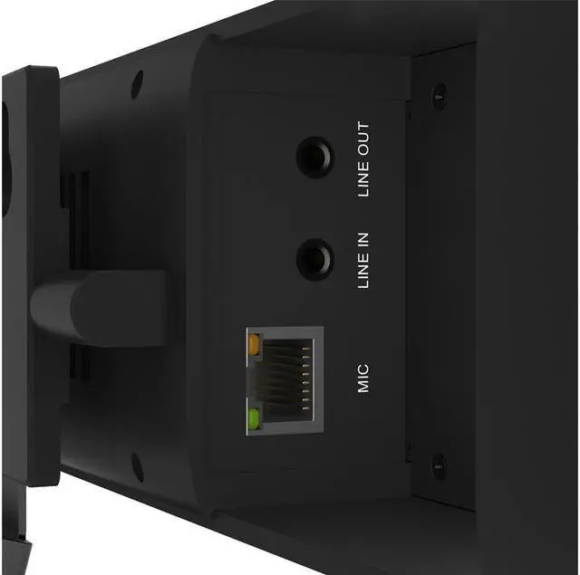 Alt view image 7 of 7 - BZBGEAR Intelligent 4K UHD All-In-One Auto Tracking Video Bar with HDMI/USB-C and 20W Speakers/6-MEMS Microphones (Black)