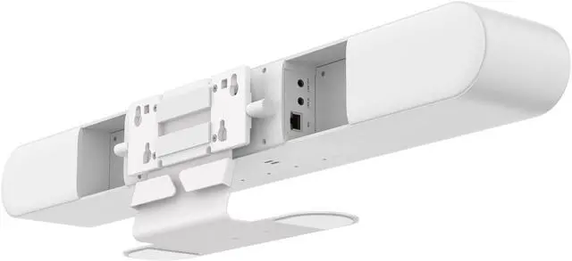 Alt view image 3 of 7 - BZBGEAR Intelligent 4K UHD All-In-One Auto Tracking Video Bar with HDMI/USB-C and 20W Speakers/6-MEMS Microphones (White)