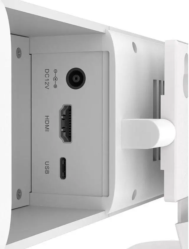 Alt view image 6 of 7 - BZBGEAR Intelligent 4K UHD All-In-One Auto Tracking Video Bar with HDMI/USB-C and 20W Speakers/6-MEMS Microphones (White)