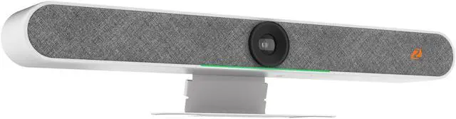 Main image of BZBGEAR Intelligent 4K UHD All-In-One Auto Tracking Video Bar with HDMI/USB-C and 20W Speakers/6-MEMS Microphones (White)