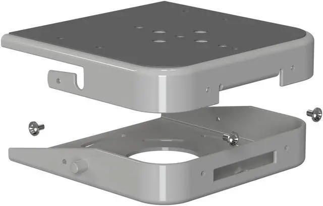 Alt view image 3 of 5 - BZBGEAR Universal PTZ Camera Ceiling Mount (Gray)