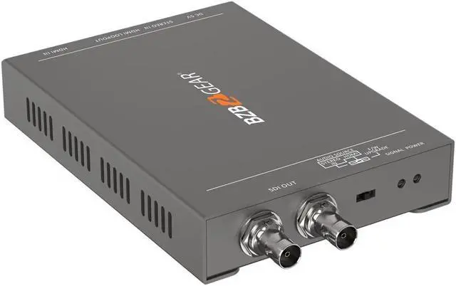 Alt view image 4 of 7 - BZBGEAR 4K UHD HDMI 2.0 to 12G-SDI Converter with HDMI Loop-Out and Audio Embedder