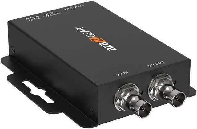 Alt view image 4 of 7 - BZBGEAR 4K UHD 12G-SDI to HDMI 2.0 Converter with Audio Extraction (12G/6G/3G/HD-SDI Support)