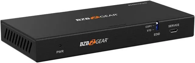 Alt view image 7 of 7 - BZBGEAR 4K UHD HDMI HDBaseT Extender with IR/ARC/PoC/RS-232 and Audio Embedding/De-embedding up to 230ft