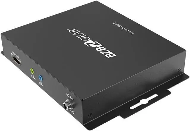 Alt view image 7 of 7 - BZBGEAR 4K UHD HDMI USB KVM Extender Kit Over Fiber with HDR/2-Way IR/RS-232 (No SFP Module Included)