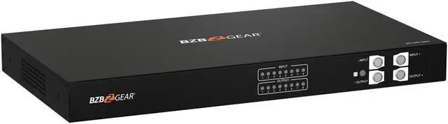 Alt view image 5 of 7 - BZBGEAR 8x8 4K UHD HDMI 18Gbps Matrix with Audio Extraction/ARC/Downscaling Support