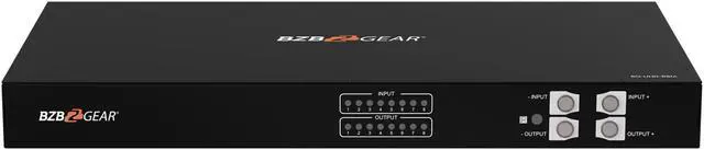 Alt view image 6 of 7 - BZBGEAR 8x8 4K UHD HDMI 18Gbps Matrix with Audio Extraction/ARC/Downscaling Support