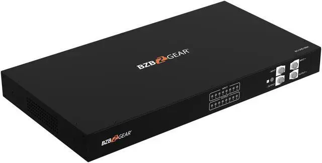 Alt view image 2 of 7 - BZBGEAR 8x8 4K UHD HDMI 18Gbps Matrix with Audio Extraction/ARC/Downscaling Support