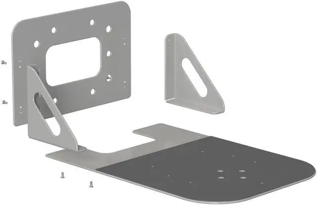 Alt view image 5 of 8 - BZBGEAR Universal PTZ Camera Wall Mount (Gray)