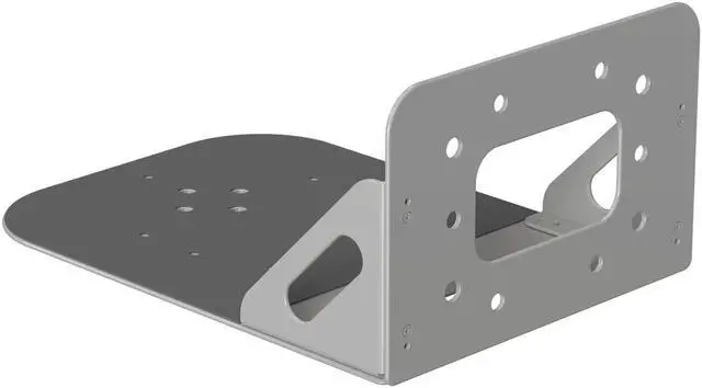 Alt view image 2 of 8 - BZBGEAR Universal PTZ Camera Wall Mount (Gray)