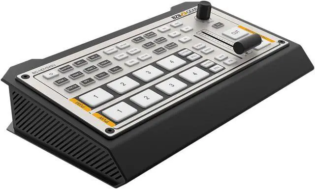 Alt view image 3 of 13 - BZBGEAR 4-Channel 1080P FHD HDMI Live Streaming Switcher Mixer with HDMI/USB-C Output