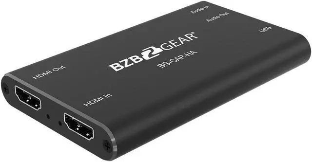 Alt view image 5 of 7 - BZBGEAR USB 3.0 1080P FHD Powered HDMI Capture Device/Box
