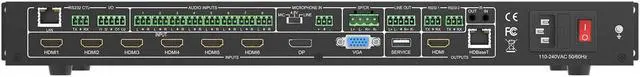 Alt view image 5 of 7 - BZBGEAR 8x2 4K UHD Seamless Presentation Switcher with HDBaseT
