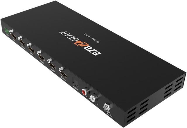 Alt view image 6 of 8 - BZBGEAR 2x2 4K UHD HDMI Video Wall controller with Audio De-embedding