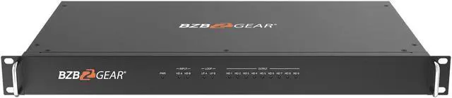Alt view image 4 of 7 - BZBGEAR 4K UHD HDMI Video Wall Processor/Switcher with IP/Audio/RS-232 for up to 9 Tvs