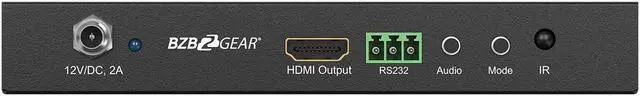 Alt view image 5 of 7 - BZBGEAR 4x1 1080P FHD HDMI Switcher/Scaler/MultiViewer with IR/RS-232