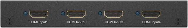 Alt view image 6 of 7 - BZBGEAR 4x1 1080P FHD HDMI Switcher/Scaler/MultiViewer with IR/RS-232