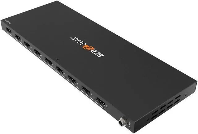 Alt view image 4 of 7 - BZBGEAR 1x8 4K UHD Ultra Slim HDMI Splitter