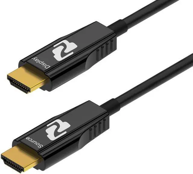 Alt view image 2 of 7 - BZBGEAR 8K UHD HDMI 2.1 48Gbps Active Optical Cable - 10m/33ft